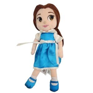 Disney Beauty & Beast Belle 14" Doll‎ Soft Princess Soft Plush Toy Toddler